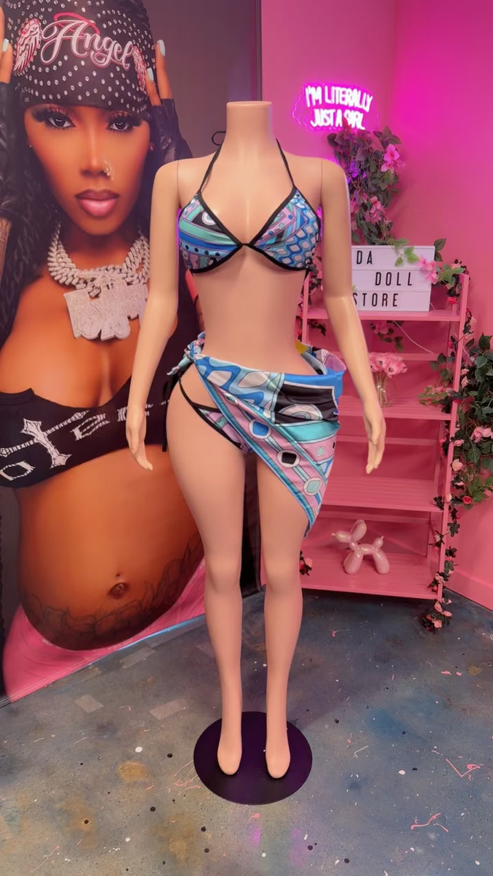 Blue Raspberry Pucci Swimsuit