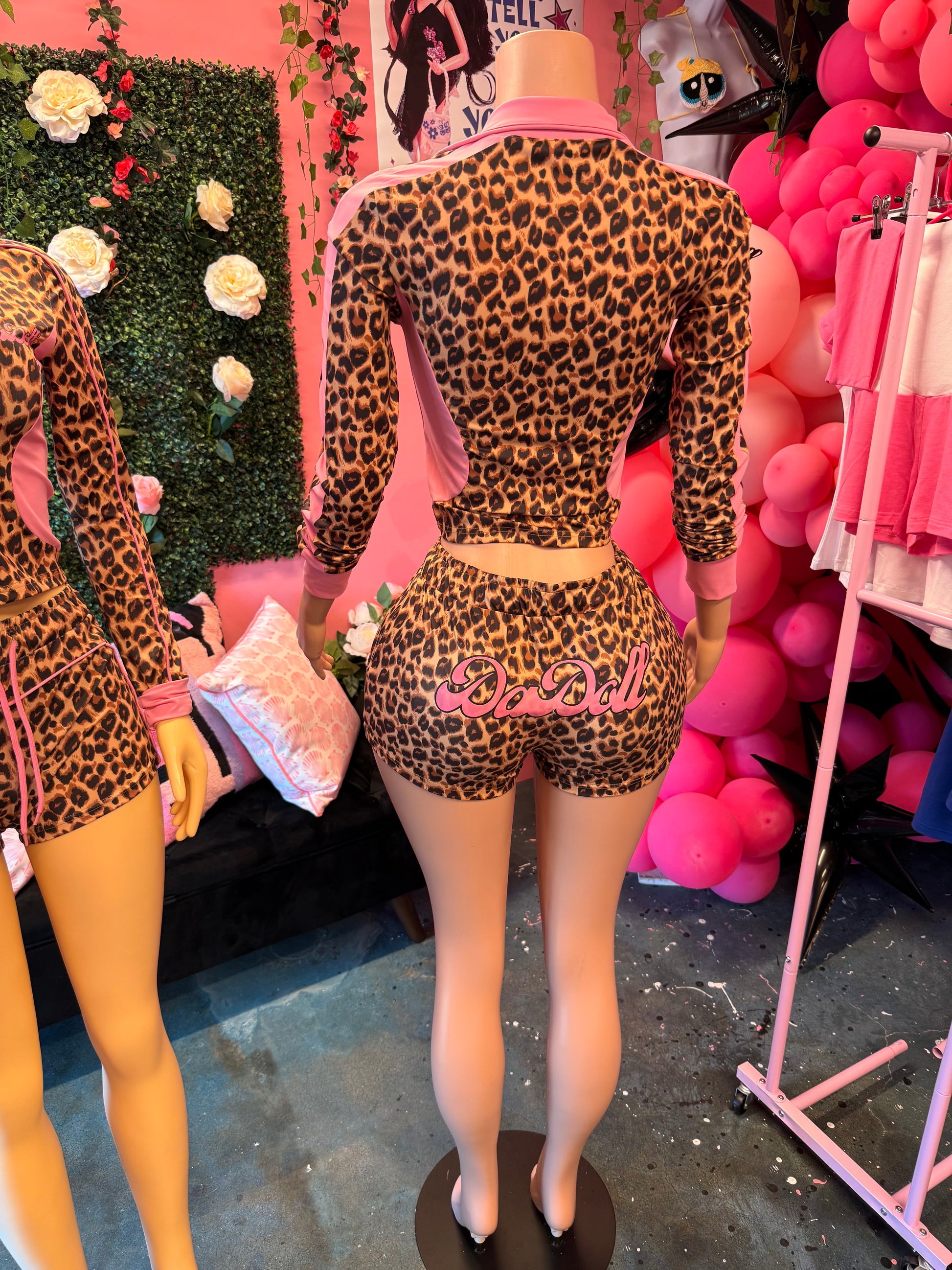 Cheetah Doll Set
