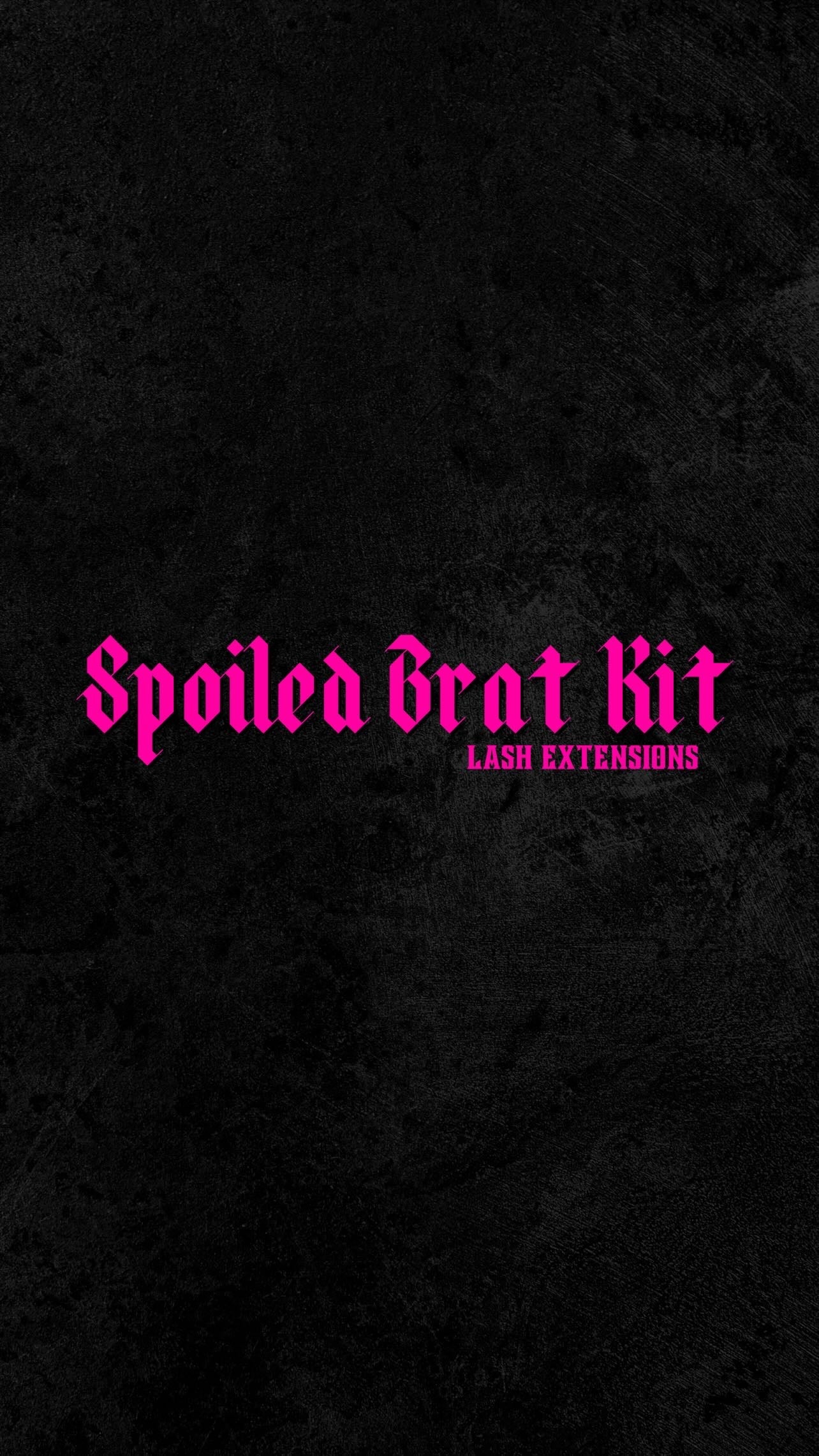 Spoiled Brat Kit (Lash Extensions) w/ Lash Glue.