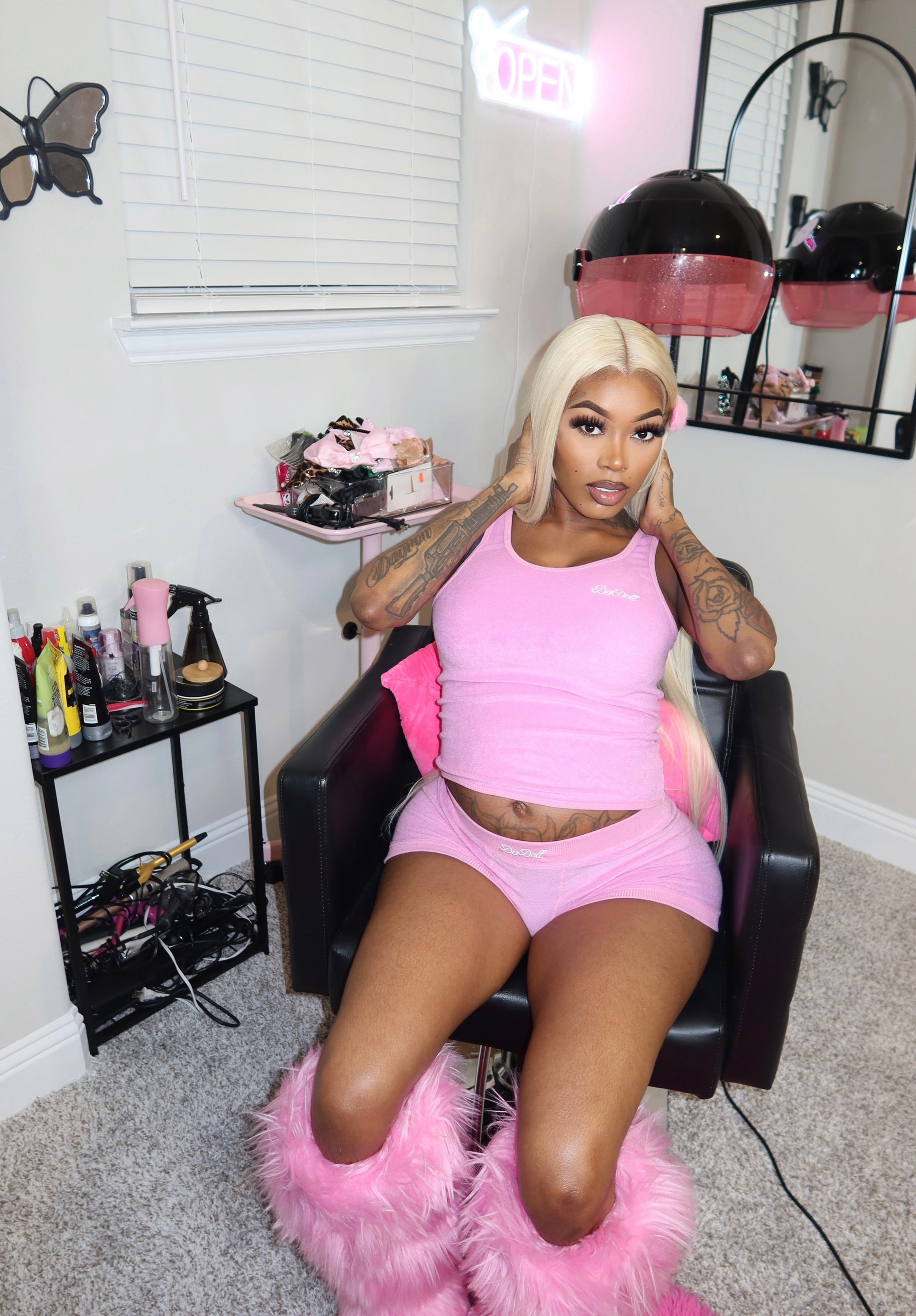Pink Doll Comfy Sets
