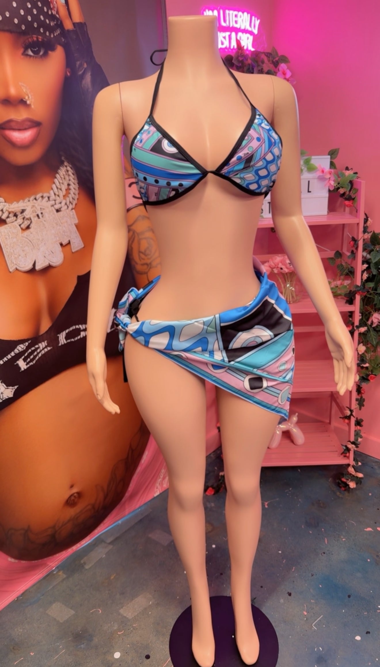 Blue Raspberry Pucci Swimsuit