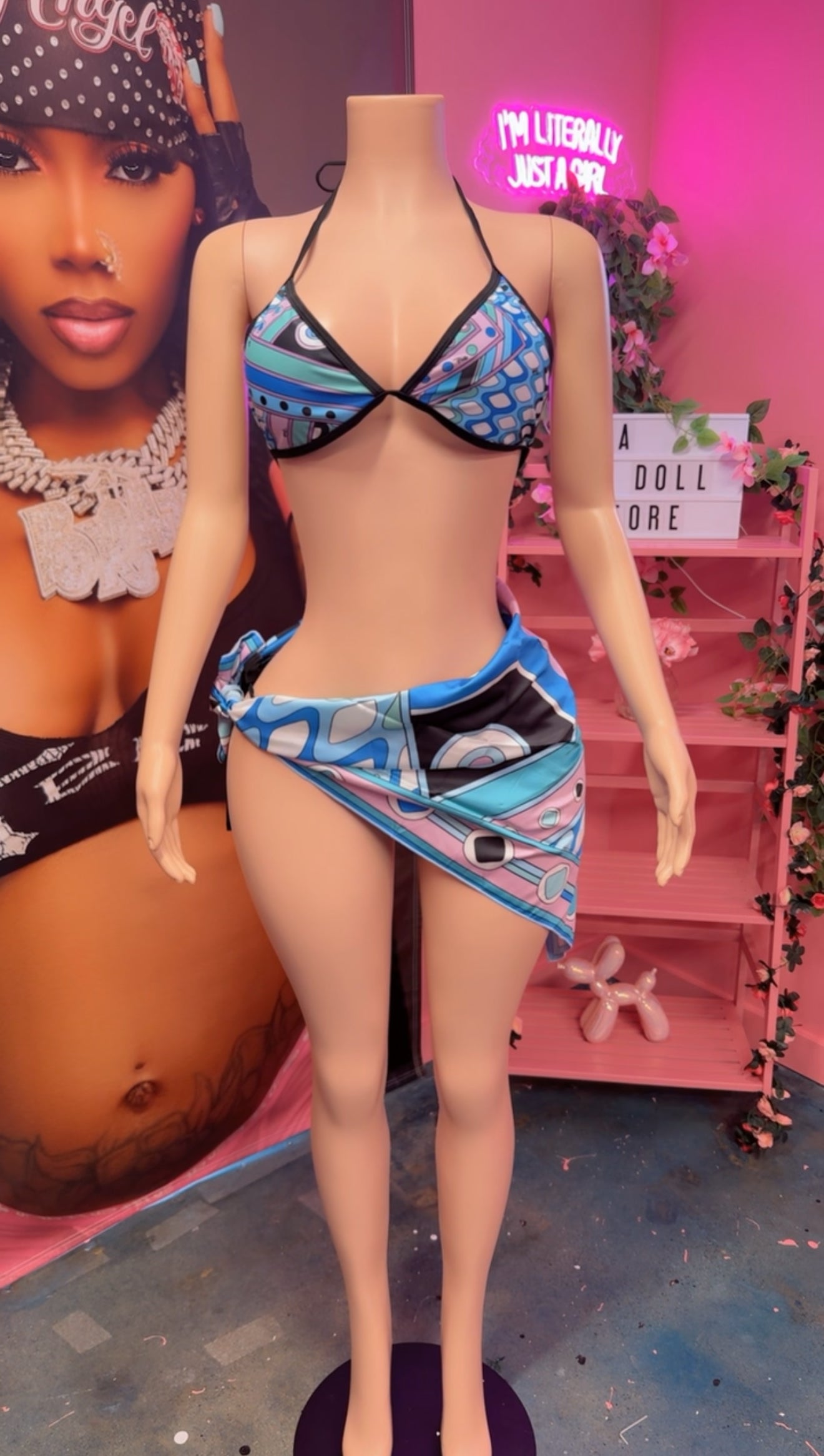 Blue Raspberry Pucci Swimsuit
