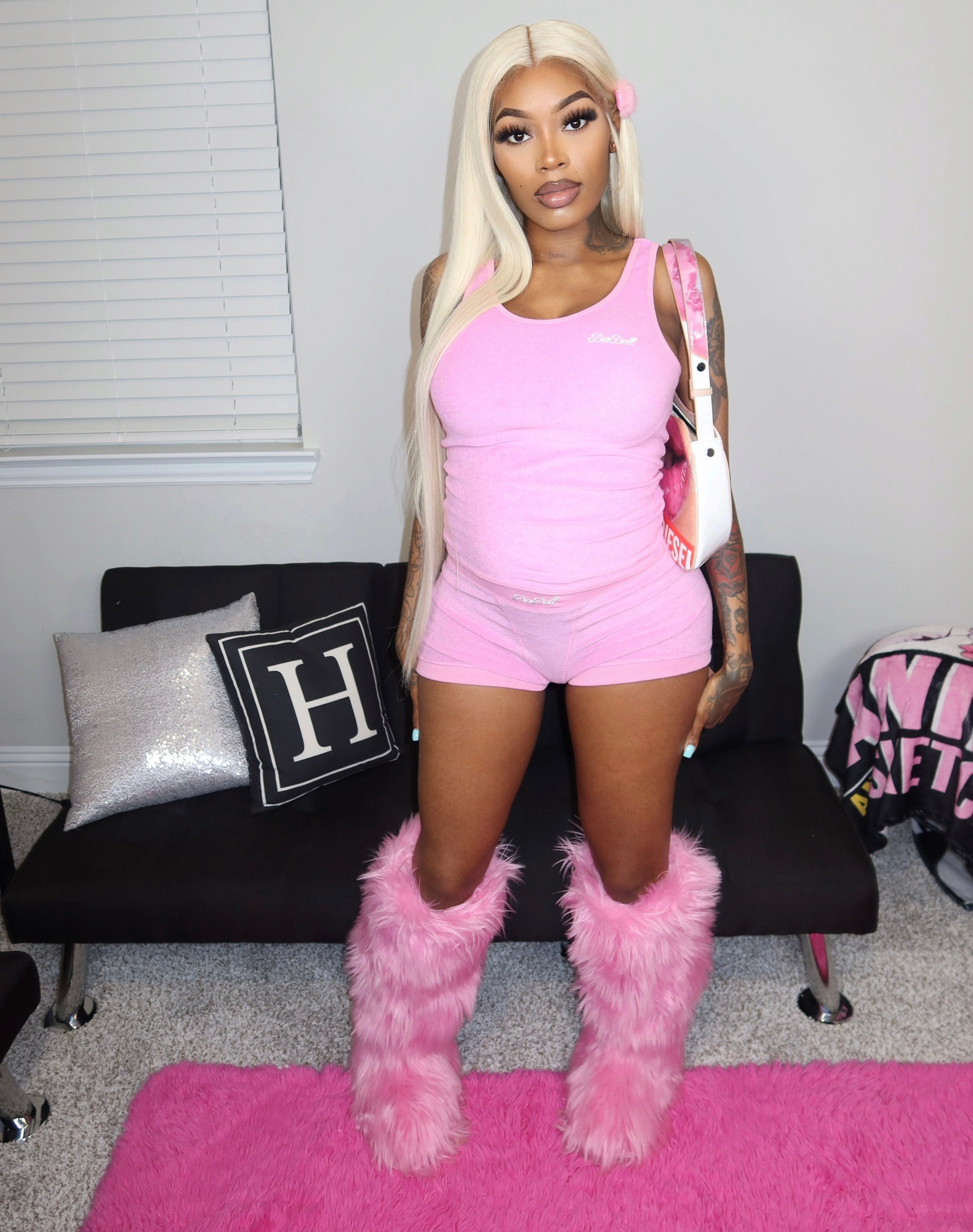 Pink Doll Comfy Sets