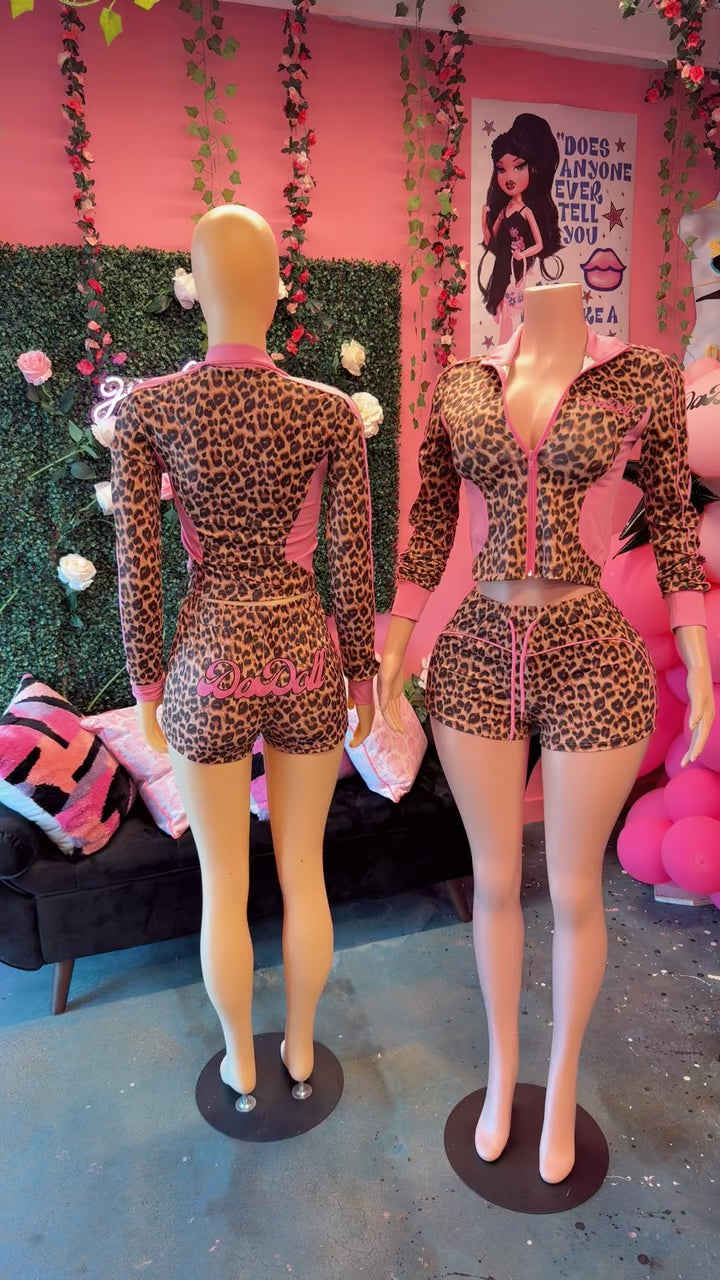 Cheetah Doll Set